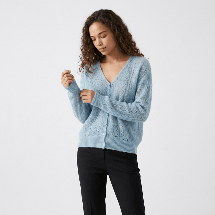 Fernridge – Cashmere Wool Cardigan - Hilltop Nord