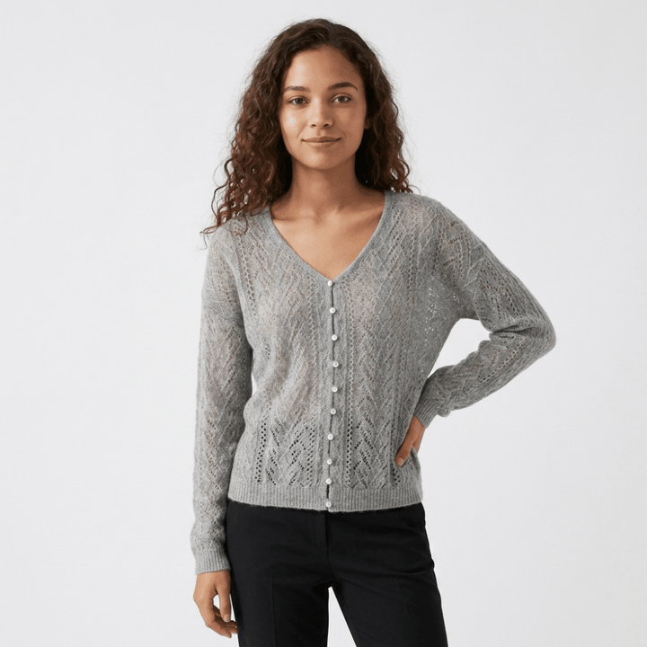 Fernridge – Cashmere Wool Cardigan - Hilltop Nord