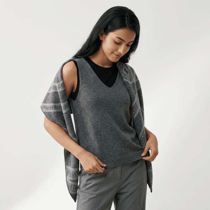 Hearthlink – Cashmere Wool Shawl - Hilltop Nord