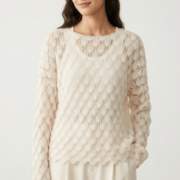 Scaleweave – Cashmere Wool Sweater - Hilltop Nord