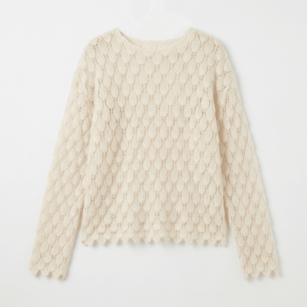 Scaleweave – Cashmere Wool Sweater - Hilltop Nord