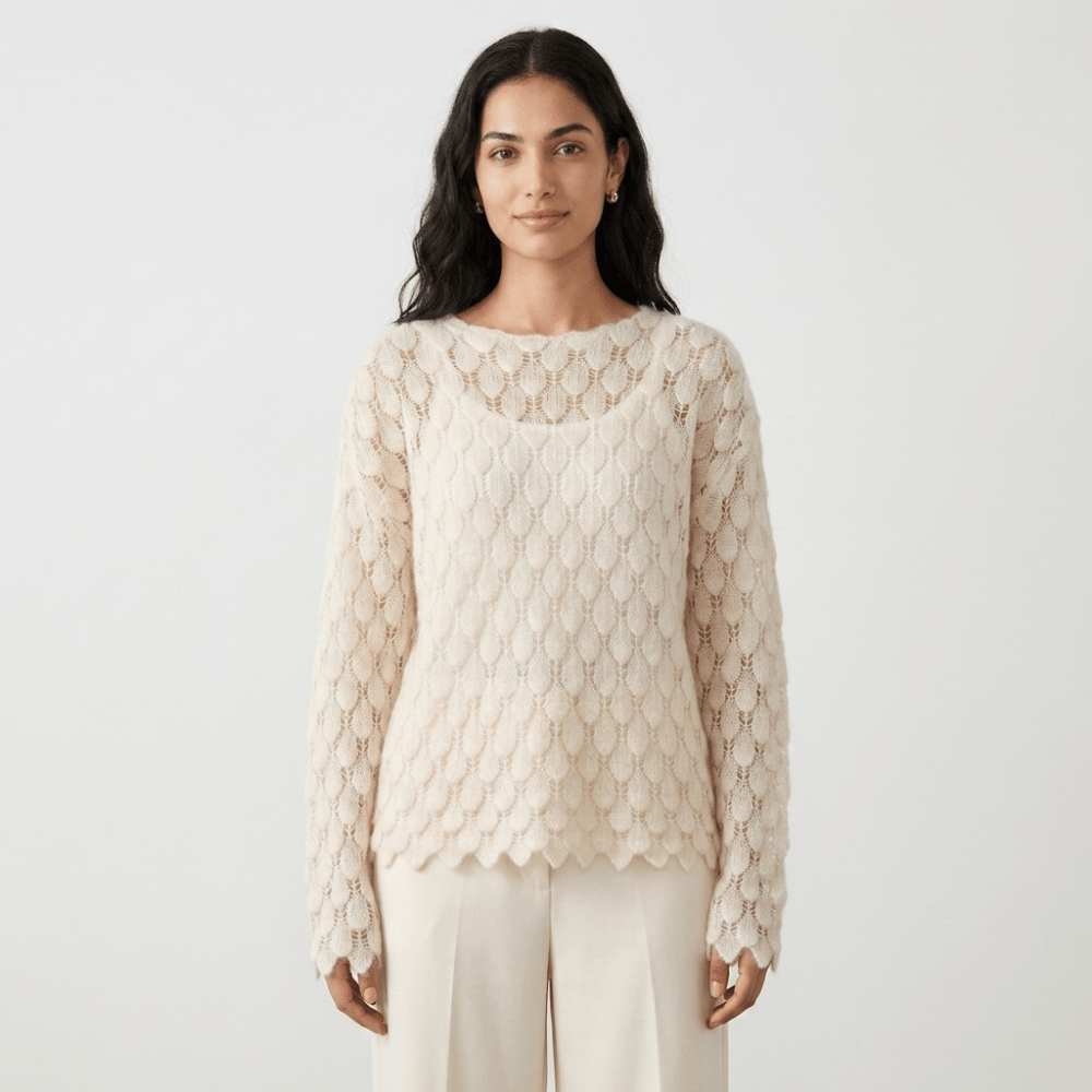 Scaleweave – Cashmere Wool Sweater - Hilltop Nord