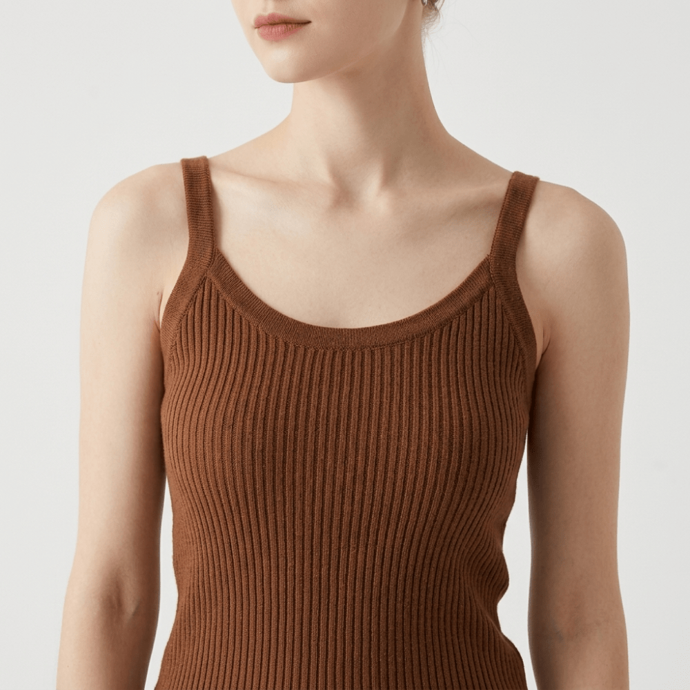 Threadhaven – Cashmere Wool Camisole - Hilltop Nord