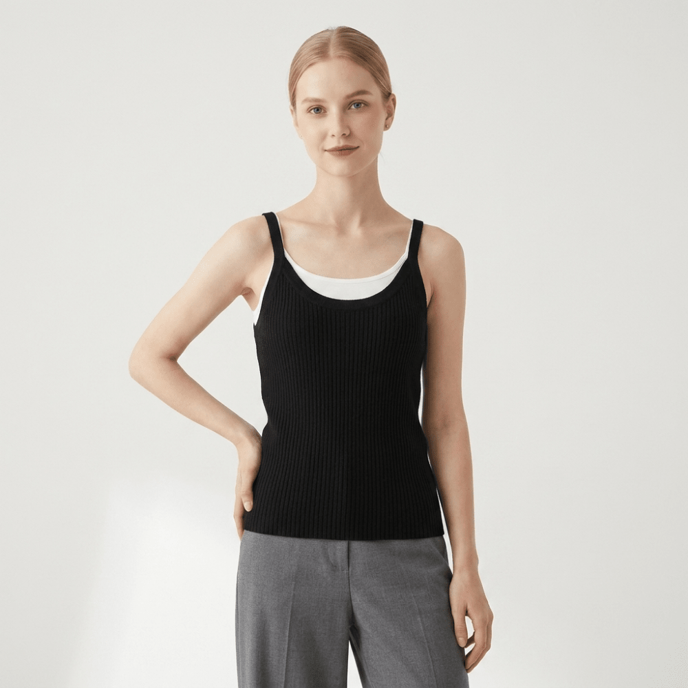 Threadhaven – Cashmere Wool Camisole - Hilltop Nord
