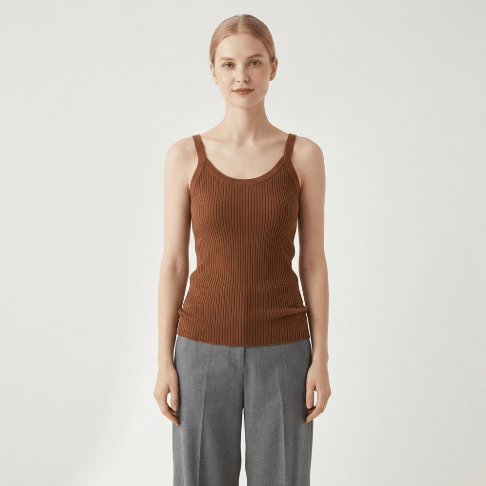 Threadhaven – Cashmere Wool Camisole - Hilltop Nord