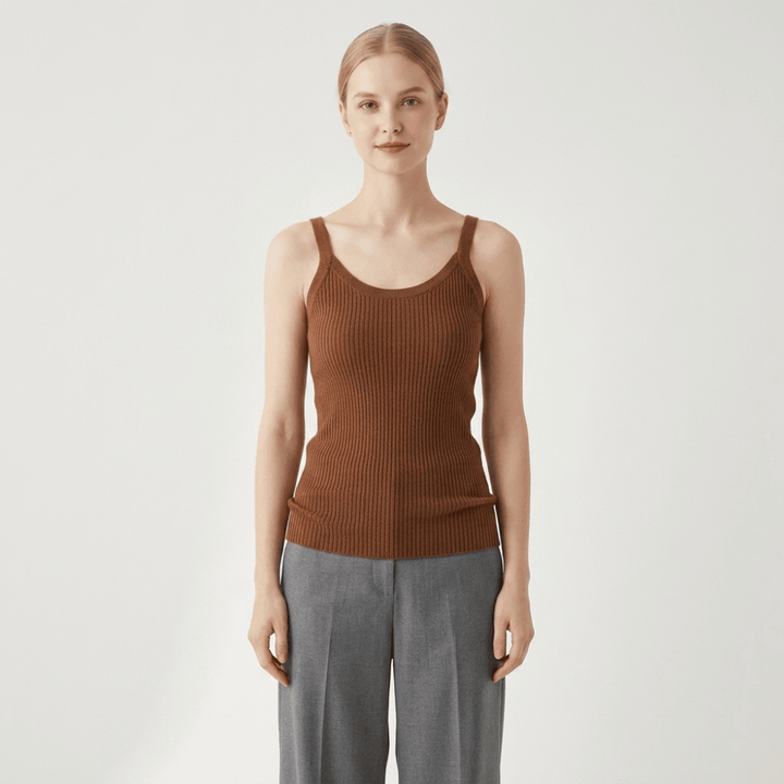 Threadhaven – Cashmere Wool Camisole - Hilltop Nord