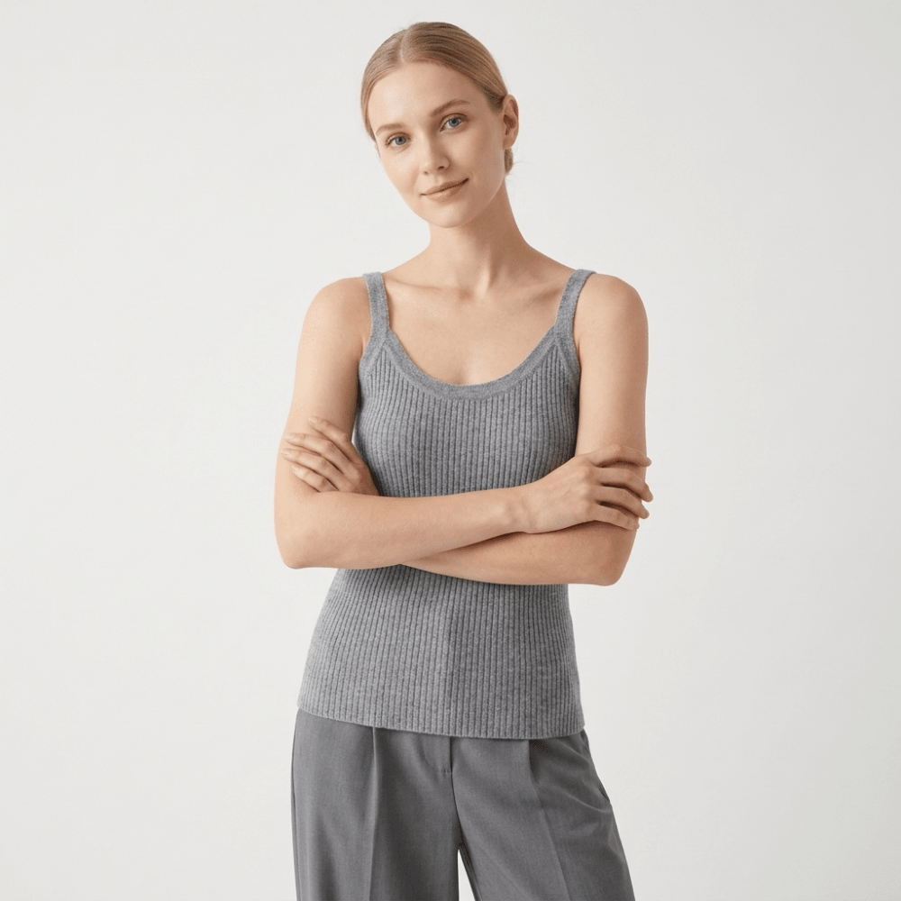 Threadhaven – Cashmere Wool Camisole - Hilltop Nord