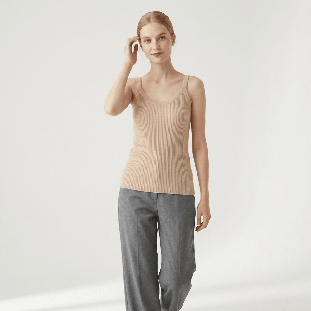 Threadhaven – Cashmere Wool Camisole - Hilltop Nord