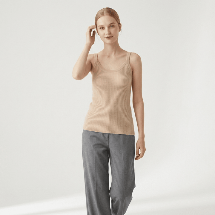 Threadhaven – Cashmere Wool Camisole - Hilltop Nord