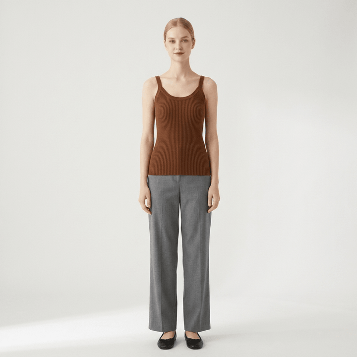 Threadhaven – Cashmere Wool Camisole - Hilltop Nord