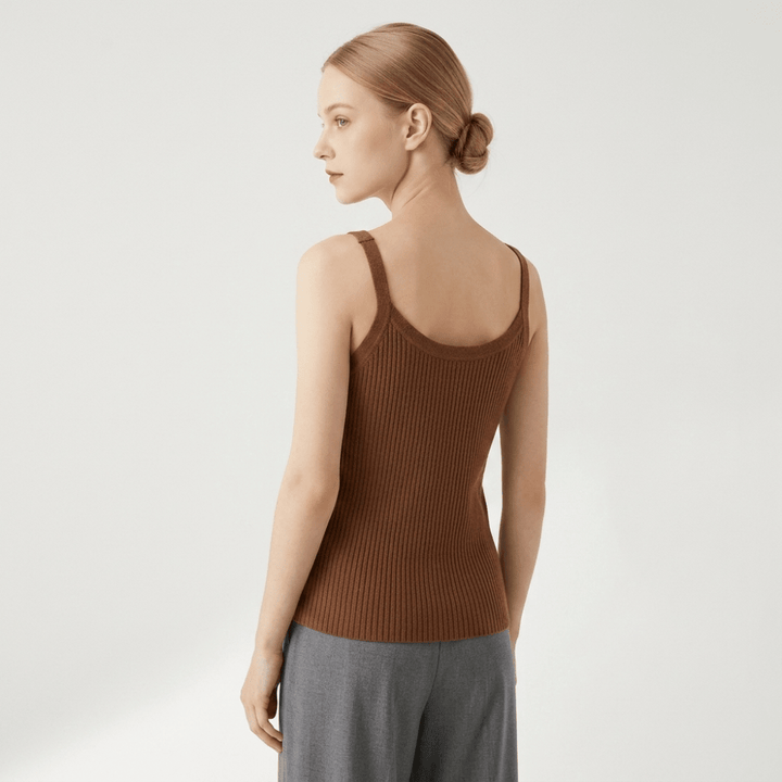Threadhaven – Cashmere Wool Camisole - Hilltop Nord