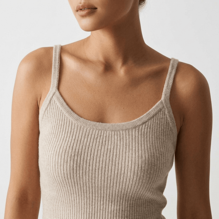 Valeweave – Cashmere Wool Tank Top - Hilltop Nord