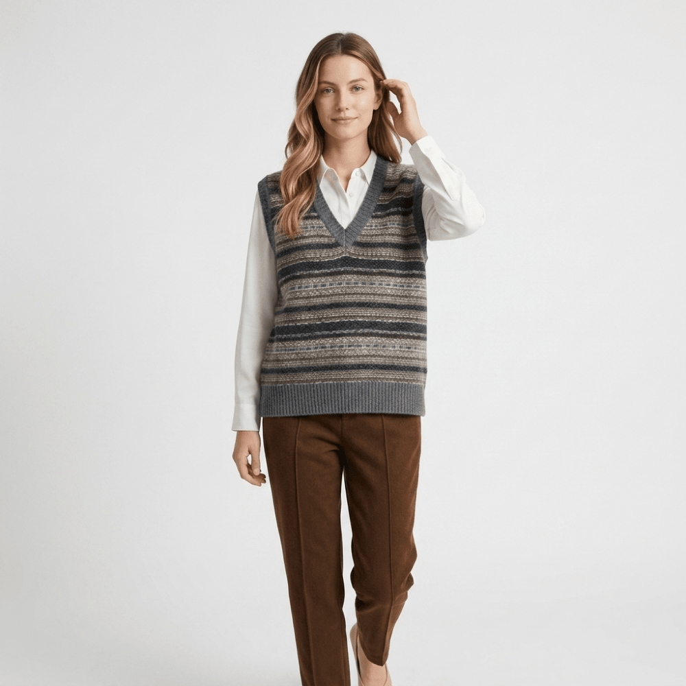 Oakridge – Cashmere Wool Vest - Hilltop Nord
