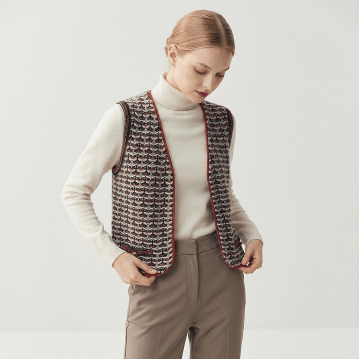 Rootstitch – Cashmere Wool Vest - Hilltop Nord