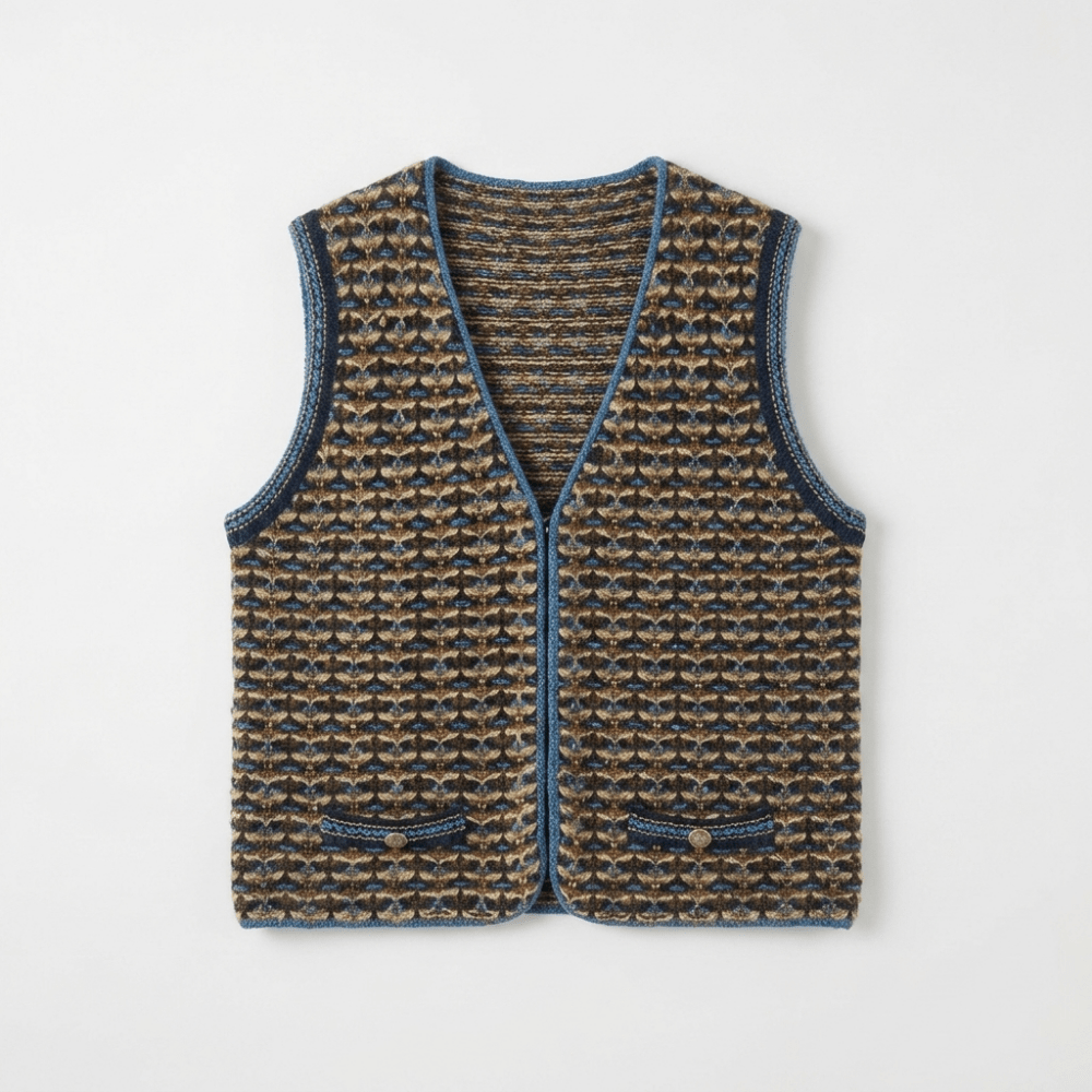 Rootstitch – Cashmere Wool Vest - Hilltop Nord