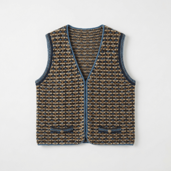 Rootstitch – Cashmere Wool Vest - Hilltop Nord