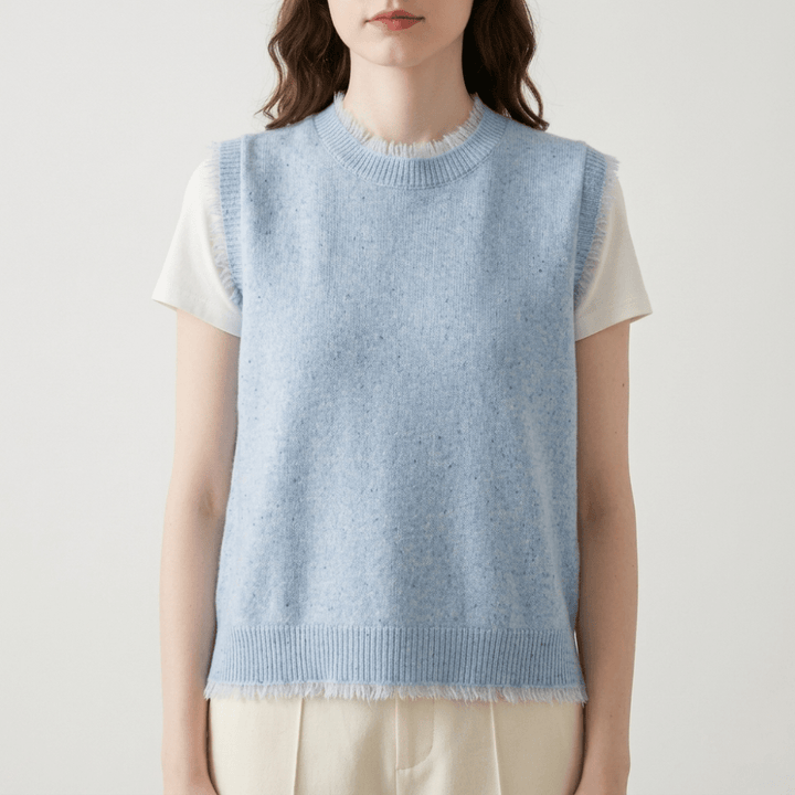 Polka – Cashmere Wool Vest - Hilltop Nord
