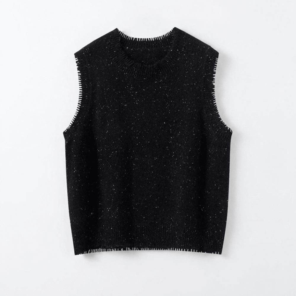 Polka – Cashmere Wool Vest - Hilltop Nord