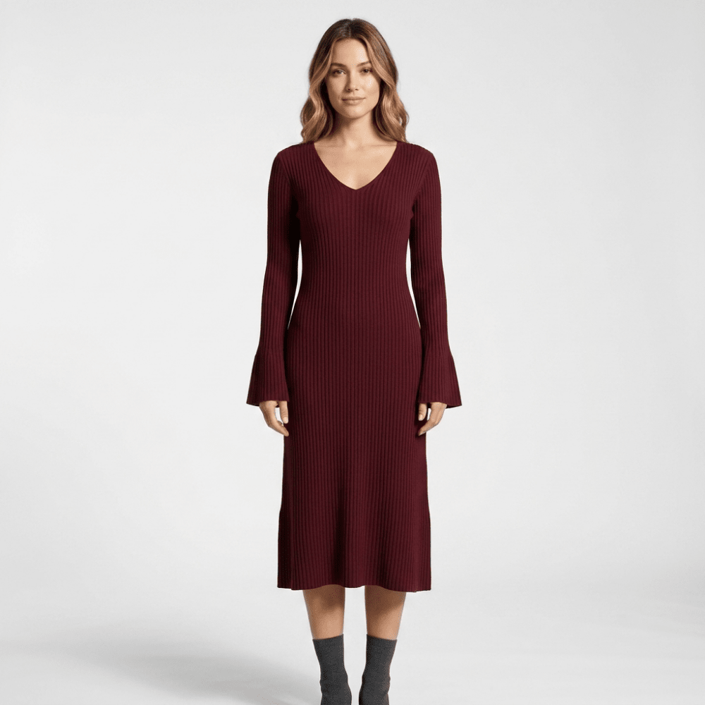 Fjordline – Cashmere Wool Dress - Hilltop Nord