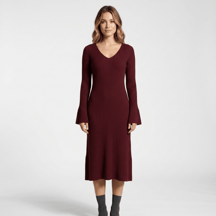 Fjordline – Cashmere Wool Dress - Hilltop Nord