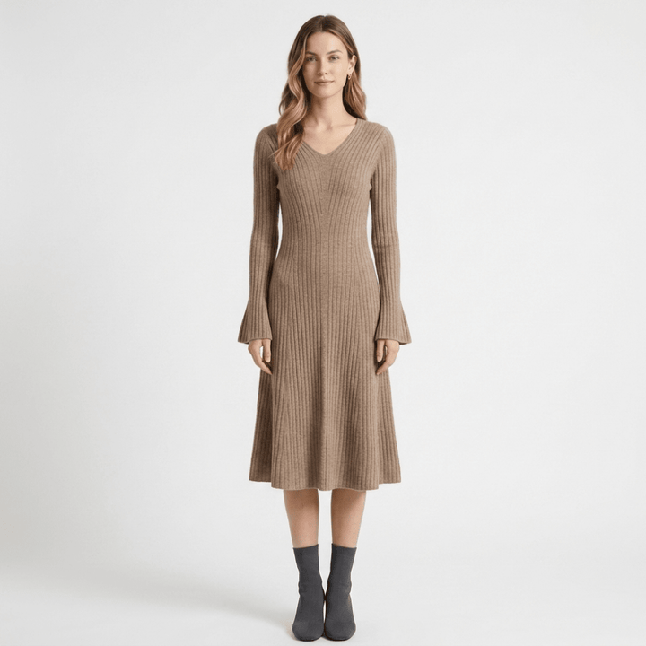 Fjordline – Cashmere Wool Dress - Hilltop Nord