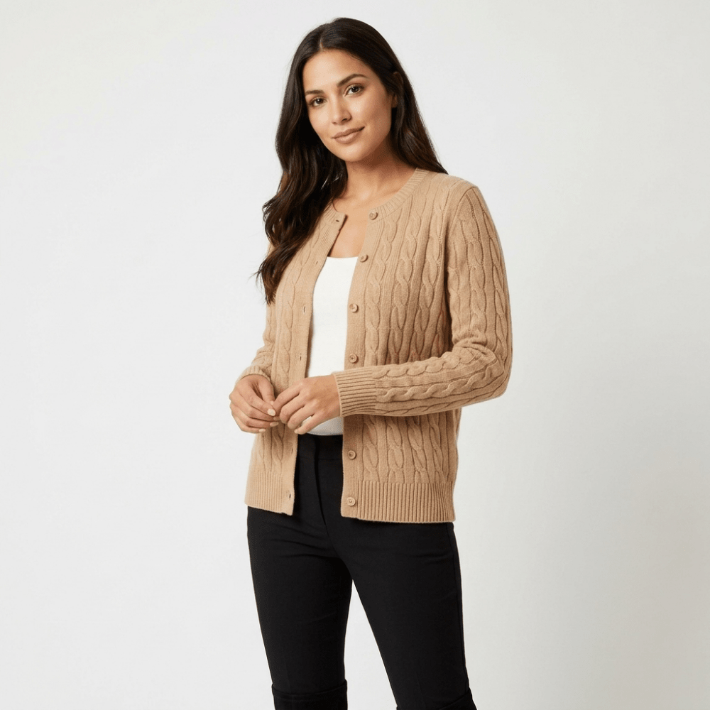 Ridgecable – Cashmere Wool Cardigan - Hilltop Nord