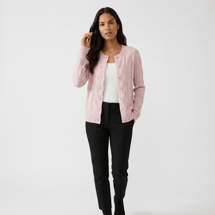 Ridgecable – Cashmere Wool Cardigan - Hilltop Nord