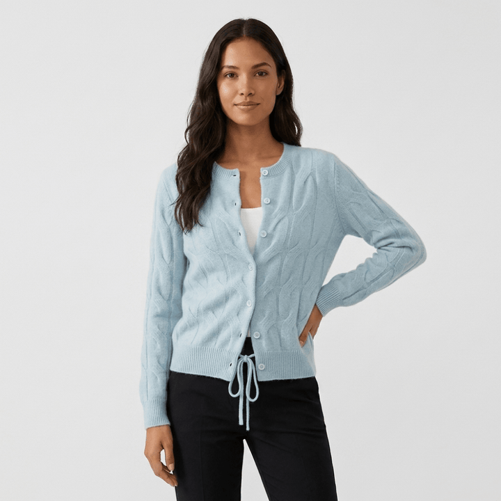 Ridgecable – Cashmere Wool Cardigan - Hilltop Nord