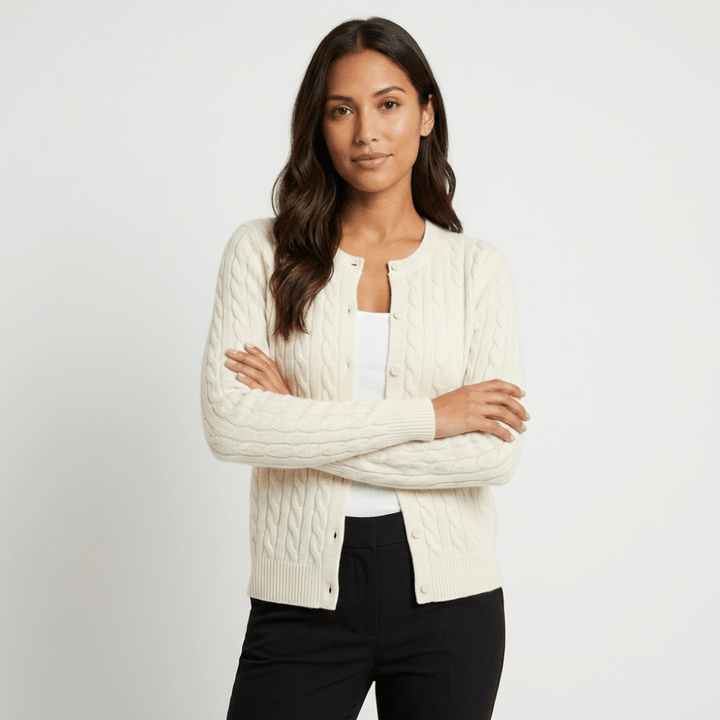 Ridgecable – Cashmere Wool Cardigan - Hilltop Nord
