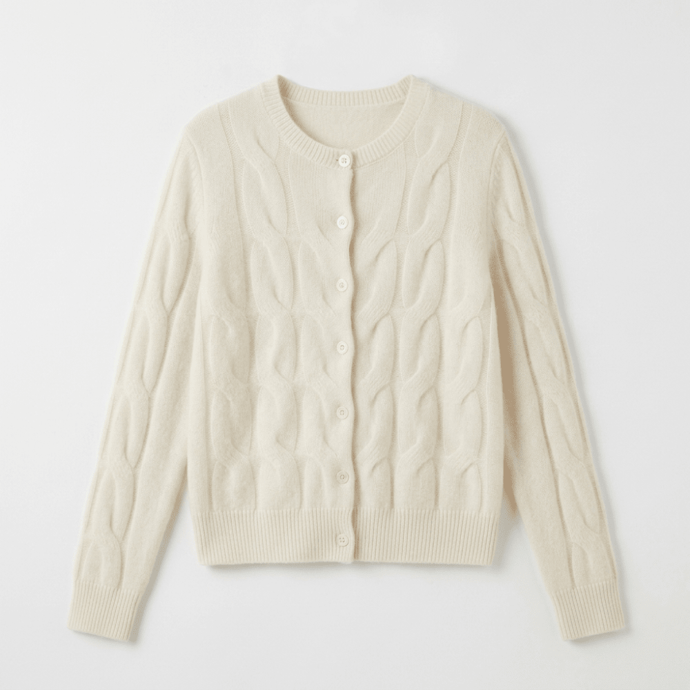 Ridgecable – Cashmere Wool Cardigan - Hilltop Nord