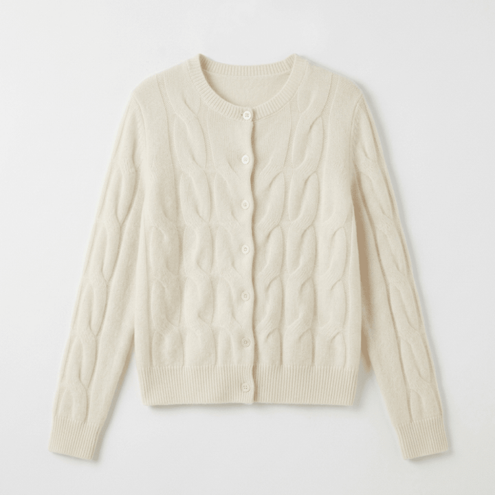 Ridgecable – Cashmere Wool Cardigan - Hilltop Nord
