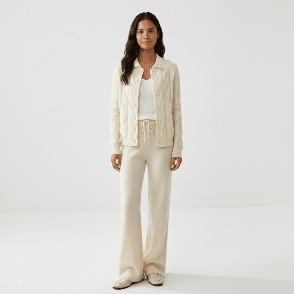 Ridgecable – Cashmere Wool Cardigan - Hilltop Nord
