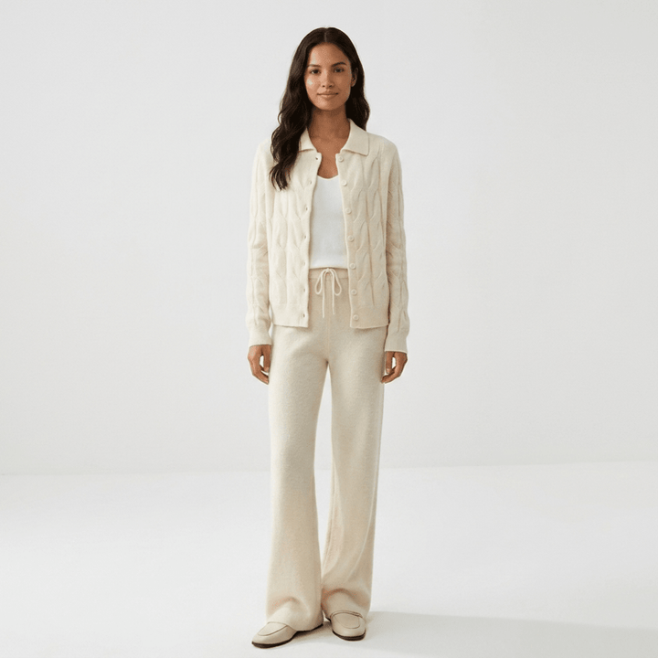 Ridgecable – Cashmere Wool Cardigan - Hilltop Nord