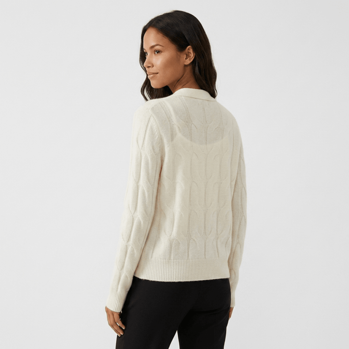Ridgecable – Cashmere Wool Cardigan - Hilltop Nord