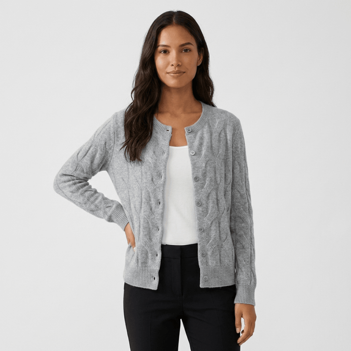 Ridgecable – Cashmere Wool Cardigan - Hilltop Nord