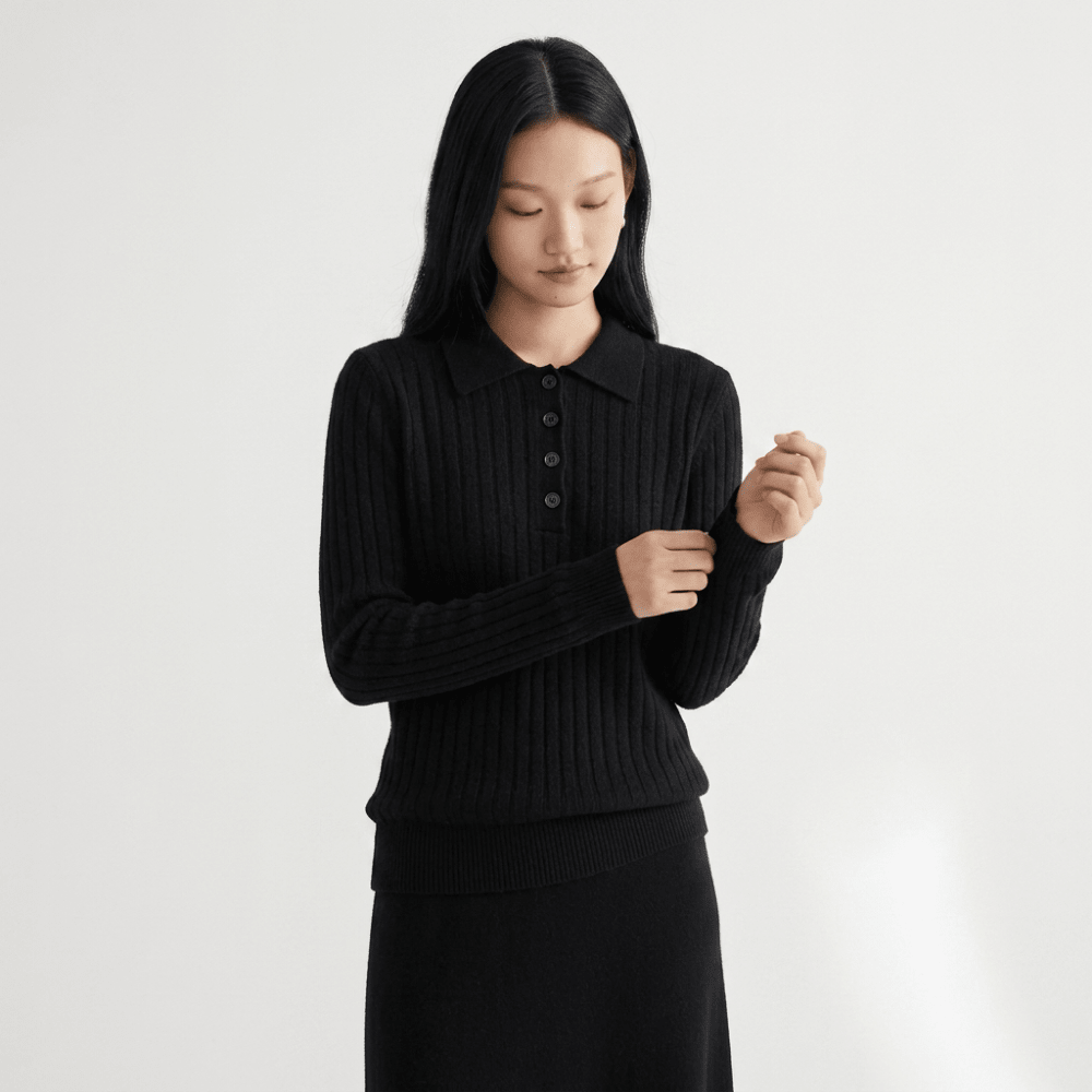 Alessandra – Cashmere Wool Sweater - Hilltop Nord