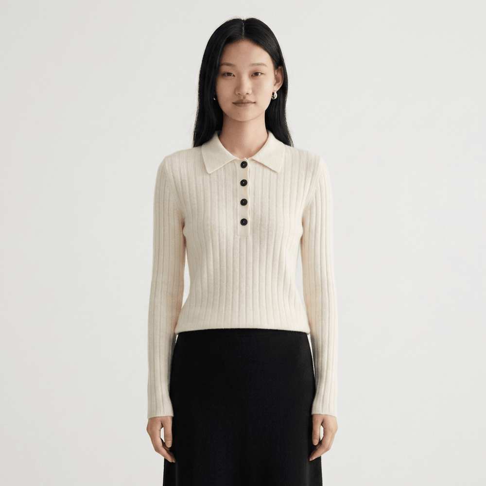 Alessandra – Cashmere Wool Sweater - Hilltop Nord