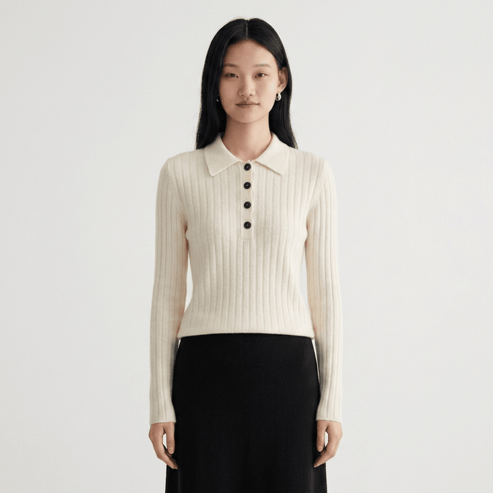 Alessandra – Cashmere Wool Sweater - Hilltop Nord