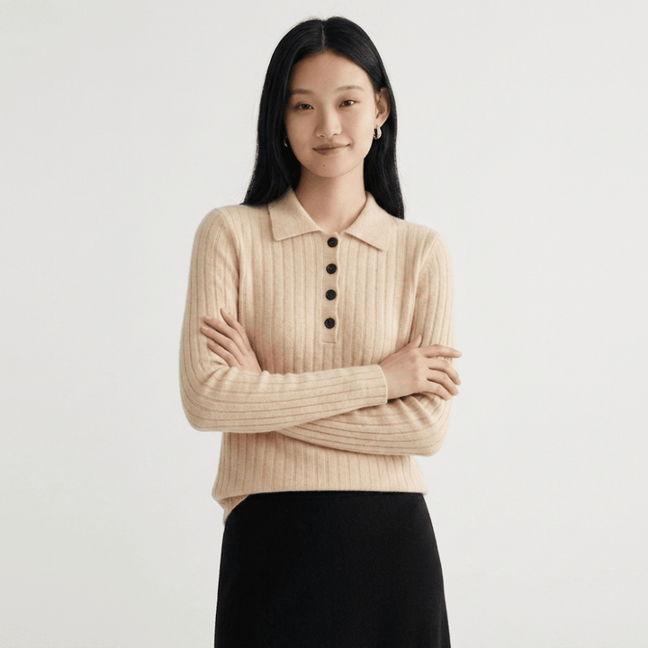 Alessandra – Cashmere Wool Sweater - Hilltop Nord