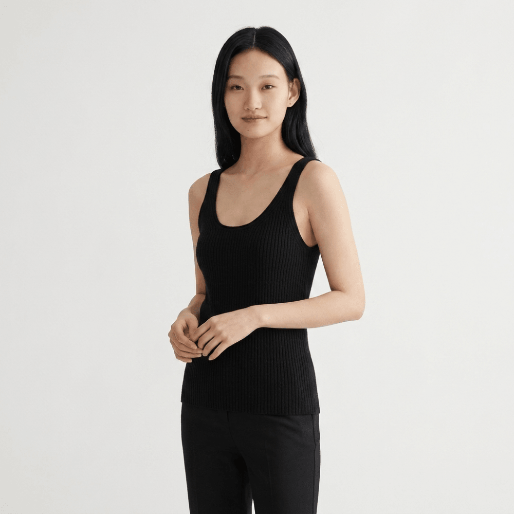 Fiona – Cashmere Wool Tank Top - Hilltop Nord