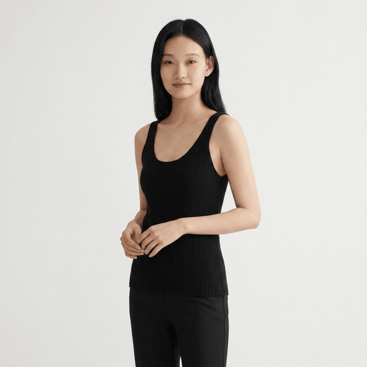 Fiona – Cashmere Wool Tank Top - Hilltop Nord