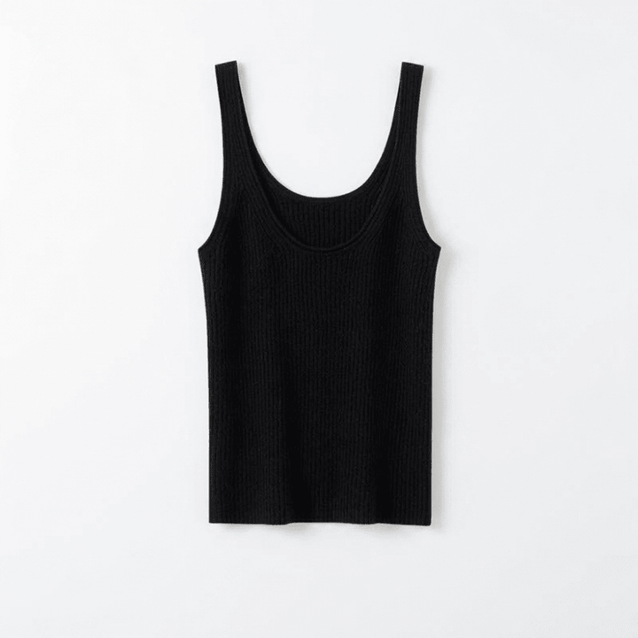 Fiona – Cashmere Wool Tank Top - Hilltop Nord