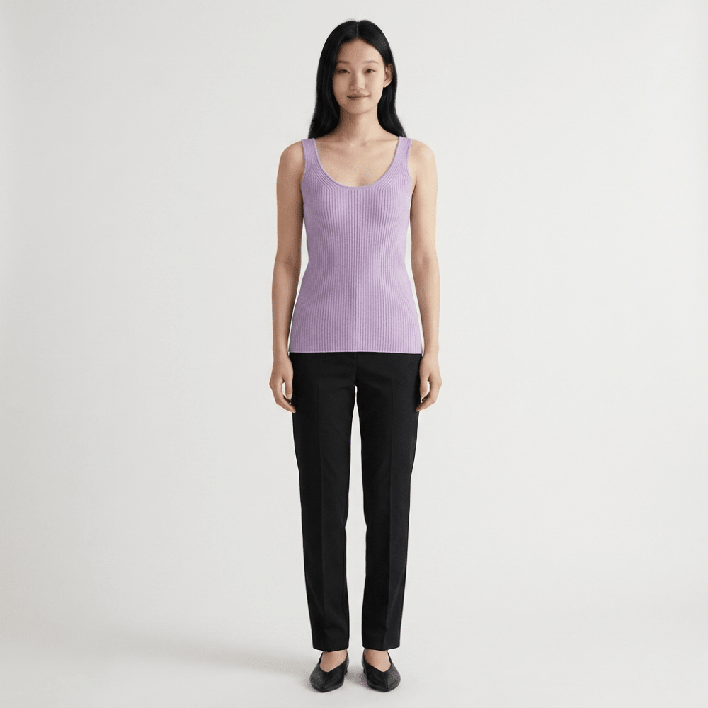 Fiona – Cashmere Wool Tank Top - Hilltop Nord