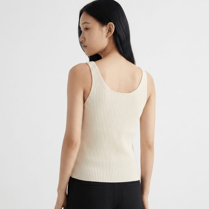 Fiona – Cashmere Wool Tank Top - Hilltop Nord