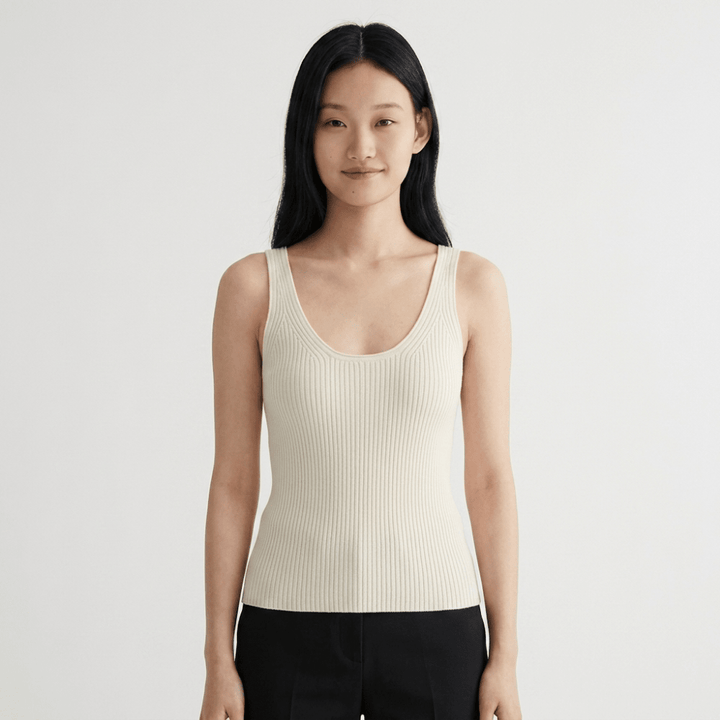 Fiona – Cashmere Wool Tank Top - Hilltop Nord