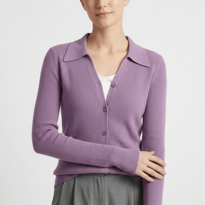 Seraphina – Cashmere Wool Cardigan - Hilltop Nord