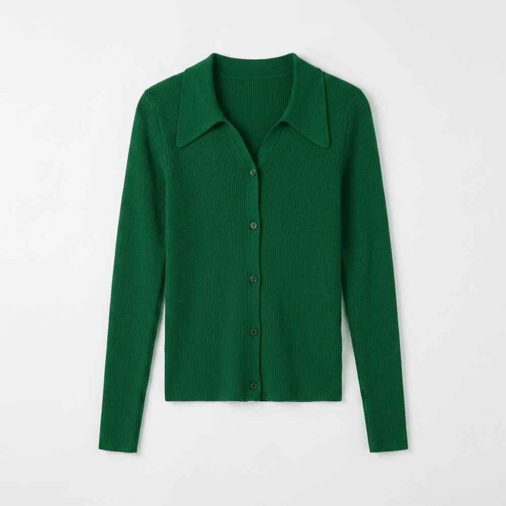 Seraphina – Cashmere Wool Cardigan - Hilltop Nord