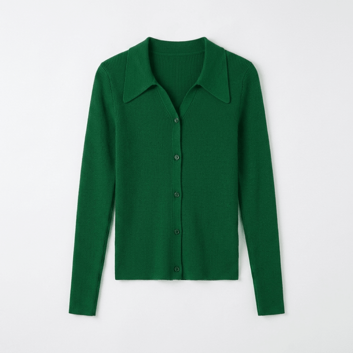 Seraphina – Cashmere Wool Cardigan - Hilltop Nord