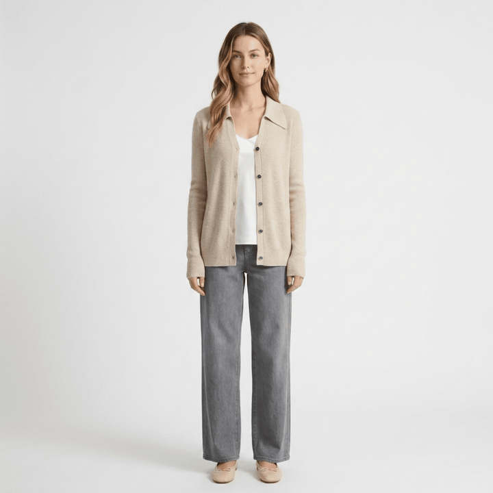 Seraphina – Cashmere Wool Cardigan - Hilltop Nord