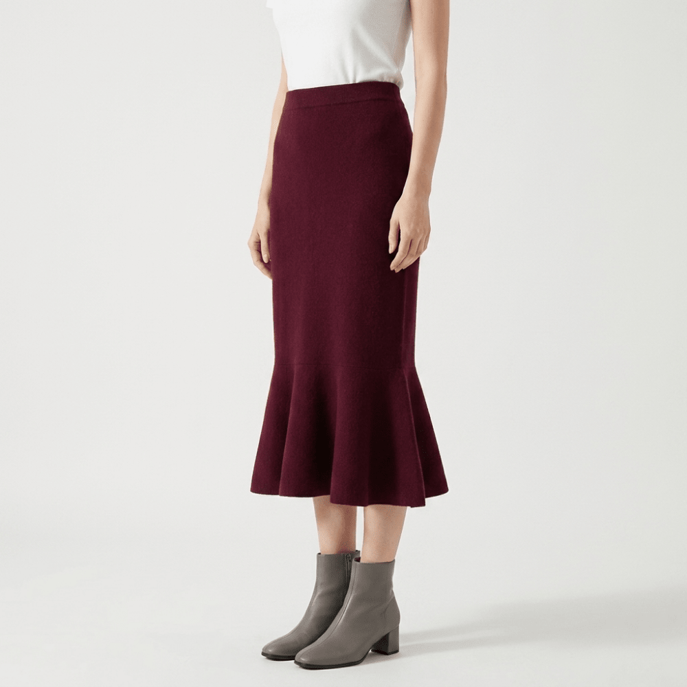 Briarcurve – Cashmere Wool Skirt - Hilltop Nord